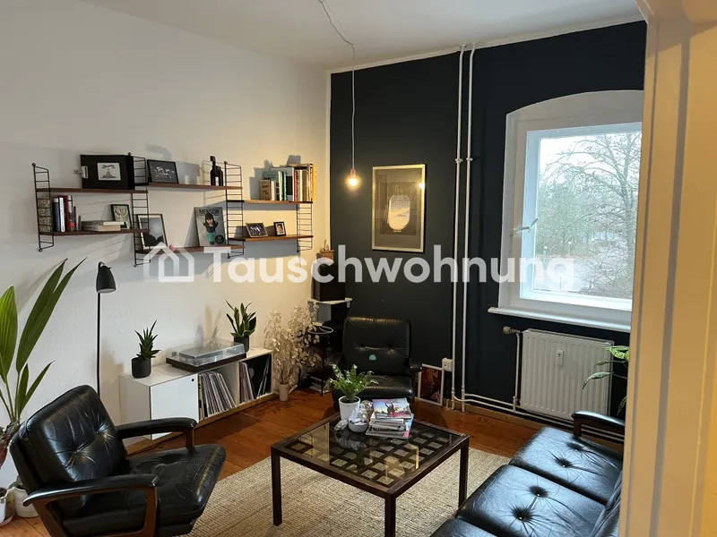 Tauschwohnung: Helle Altbauwohnung am Tempelhofer Feld 2-Zimmer Landeseigen — photo 1